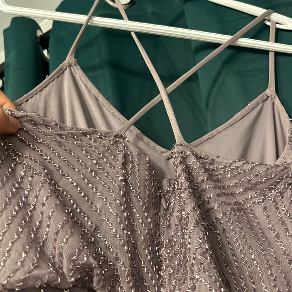 Lilac Beaded gown - Picture 4 of 5